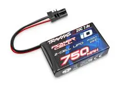 Traxxas TRX2821 750mAh 7.4V 2-cel 20C LiPo-accu bij Trxxs-Winkel