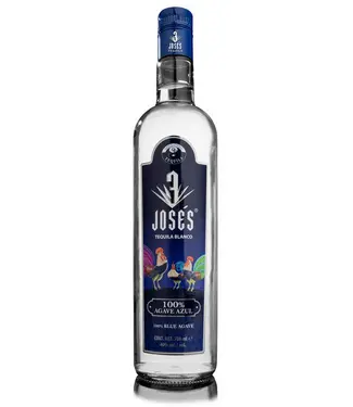 Tres Joses Blanco Tequila 0,70 ltr 40% bij Whiskysite