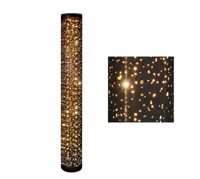Trio Leuchten Vloerlamp Taco H 103 cm zwart bij Lamponline