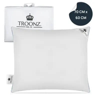 Troonz Hotel Hoofdkussen Portofino - Afmeting 60 x 70 cm bij Leen Bakker
