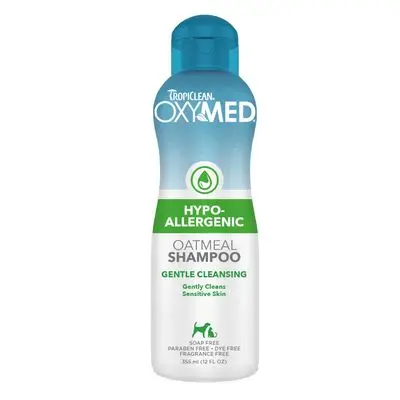 TropiClean OxyMed hypoallergene shampoo voor huisdieren 355 ml bij Bitiba