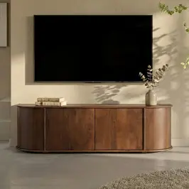 TV-meubel met ronde hoeken bij LUMZ