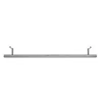 TWEEDEKANS - Vasco Flat-V-Line handdoekbeugel 60cm chroom bij BadkamerXXL