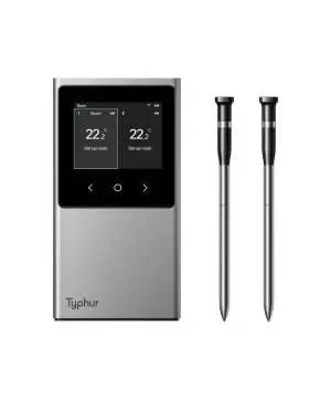 Typhur Sync Dual | Draadloze BBQ Thermometer bij Rookplankje.nl