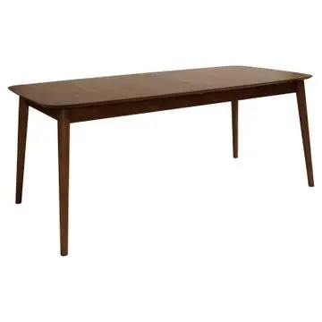 Uitschuifbare Eettafel Saga Bruin - 180/219x90 cm bij Woonexpress