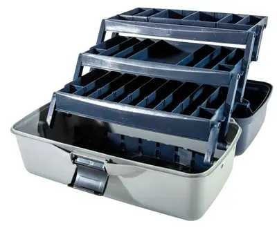 Ultimate Fishing Tackle Box 3-Level Viskoffer bij TackleXL
