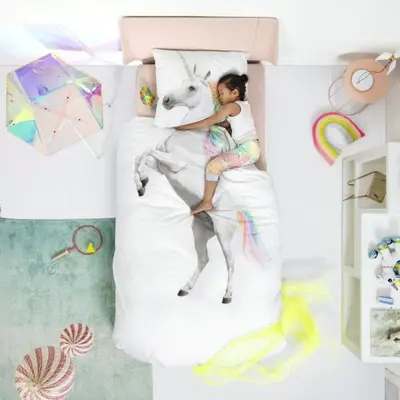 Unicorn dekbedovertrek bij Matrassen.nl