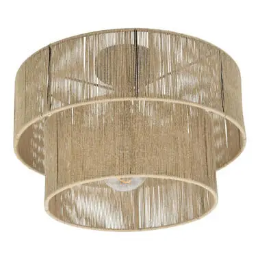 Urban Interiors - Plafondlamp - Diro Jute - Ø45 bij Leen Bakker