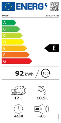 Vaatwasser Bosch SGS2ITW33E bij Witgoed Service C.C.