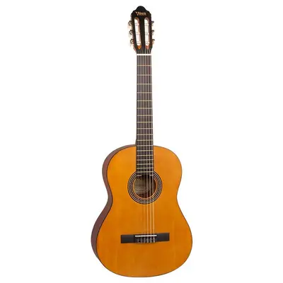 Valencia VC204L klassieke gitaar 4/4 linkshandig bij Westerhaven Muziek (Groningen)