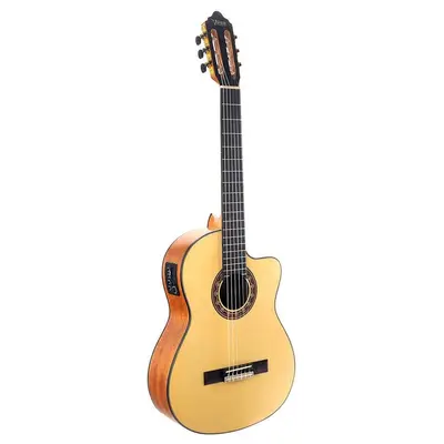 Valencia VC304CE klassieke gitaar 4/4 bij Westerhaven Muziek (Groningen)
