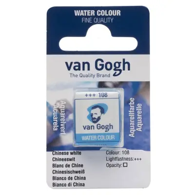 van Gogh aquarelverf - napje - chineeswit 108 bij Pipoos
