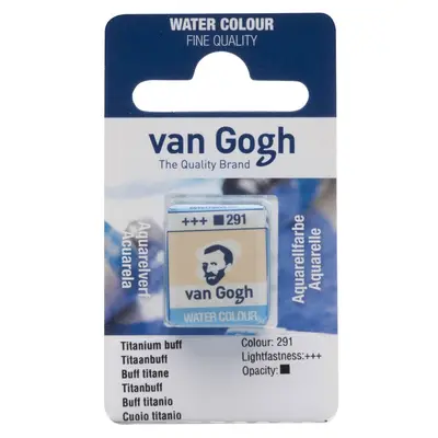 van Gogh aquarelverf - napje - titaanbuff 291 bij Pipoos
