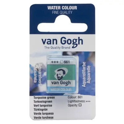 Van Gogh Aquarelverf Napje Turkooisgroen 661 bij Art en Hobby