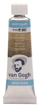 van Gogh aquarelverf tube 802 lichtgoud bij Hobbyshop-online