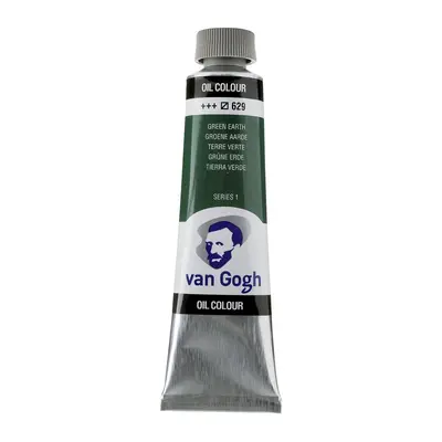 van Gogh olieverf - 40 ml - groene aarde 629 bij Pipoos
