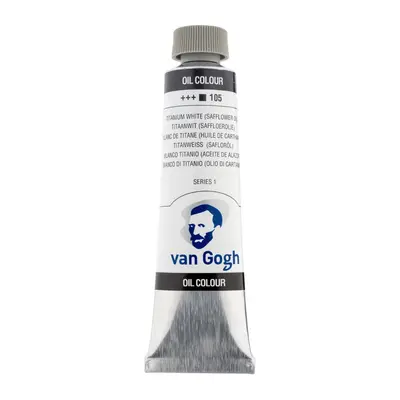 van Gogh olieverf - 40 ml - titaanwit 105 bij Pipoos