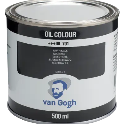Van Gogh Olieverf 701 Ivoorzwart 500 ml bij Verfze