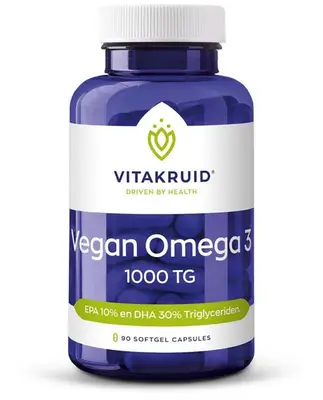 Vegan Omega-3 1000 TG (90 softgel capsules) bij Vitaminadviceshop