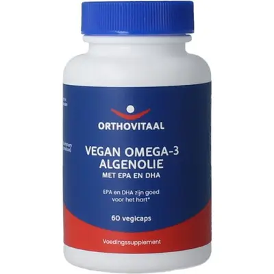 Vegan Omega-3 Algenolie (60 capsules) bij Vitaminadviceshop