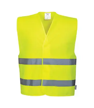 Veiligheidshesje EN471 Geel bij Bedrijfskledingonline