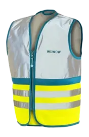 Veiligheidshesje WOWOW Kids Wasabi Jacket FR Yellow bij Veiligheidsschoenen Expert