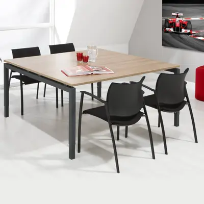 Vergadertafel in 3 maten bij De Kantoormeubelshop