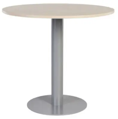 Vergadertafel Vepa T60, rond, kolompoot bij Stumpel