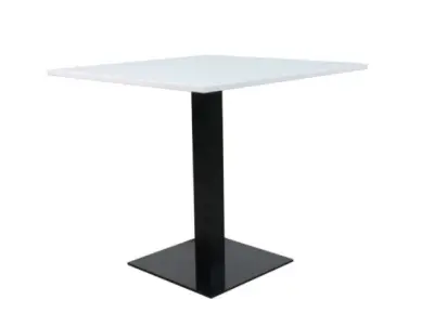 Vergadertafel Vepa T60, vierkant, kolompoot bij Stumpel