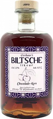 Verhaar's Biltsche Likeur Chocolade-Kersen bij Whiskyshop.nl