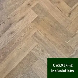 Verouderde eiken Visgraat vloer Rustiek 12,5×60 cm (15:11/4) – Smoked oak bij Fairwood