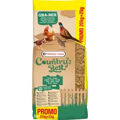 Versele-Laga Gra-Mix Ardenner Kippenvoer 20 + 2 kg gratis! bij Zooplus
