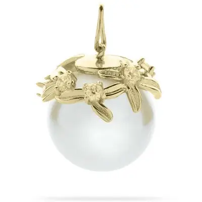 VGP032 Gouden Ketting met Parel bij Juwelier van Dam