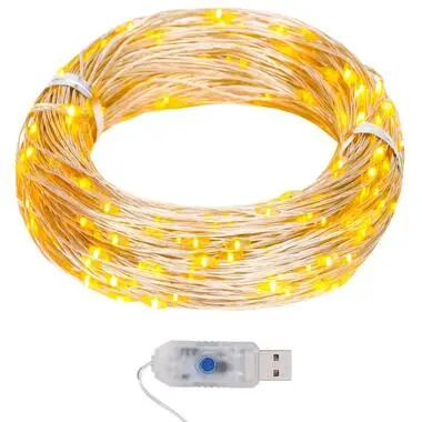 vidaXL - Lichtsnoer - Warm white - 40 m bij Leen Bakker