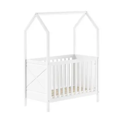 Vipack Ledikant - Scott - 60 x 120 cm - Wit bij Babypark