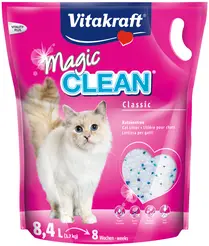 Vitakraft magic clean 8,4 liter (3,7 kg) kattenbakvulling bij Petfooddiscount