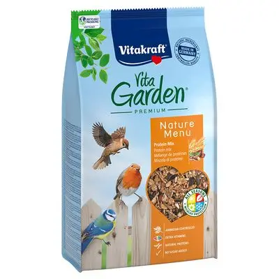 Vitakraft VitaGarden Protein Mix Vogelvoer 1 kg bij Bitiba