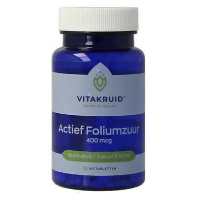 Vitakruid Actief Foliumzuur Quatrefolic 5-Mthf 400 Mcg bij Vitatheek