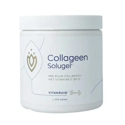 Vitakruid Collageen Solugel Poeder Met Vitamine C & D bij Vitatheek