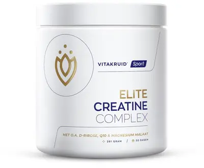 Vitakruid Elite Creatine Complex D-Ribose, Q10 & Magnesium bij Vitatheek