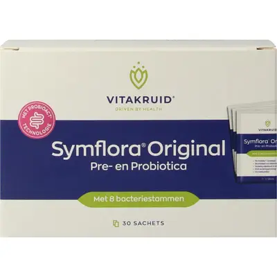 Vitakruid Symflora Original Pre- En Probiotica 8 Stammen bij Vitatheek