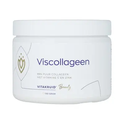 Vitakruid Viscollageen 99% Puur Collageen Vitamine C & Zink bij Vitatheek