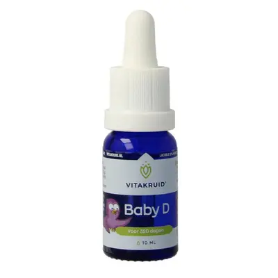 Vitakruid Vitamine D Baby Druppels bij Vitatheek