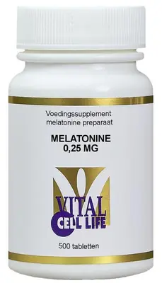 Vital Cell Life Melatonine 0.25Mg bij Vitatheek