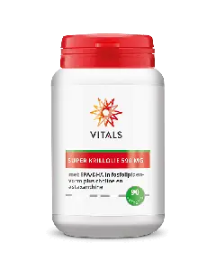 Vitals - Super Krillolie - 590 mg - 90 Softgels bij Plent