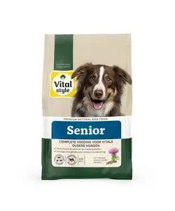 Vitalstyle Senior hondenbrokken 3 kg bij Ecodiervoeding