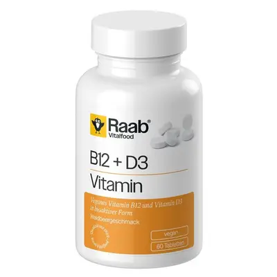 Vitamine B12 + D3 (60 Tabletten) bij Bodylab