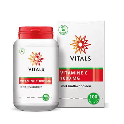 Vitamine C 1000 mg (100 tabletten) bij Vitaminadviceshop