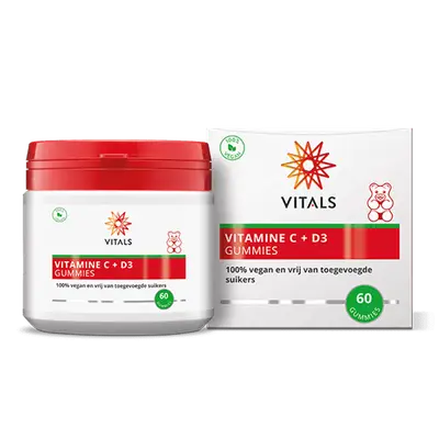 Vitamine C + D3 (60 gummies) bij Vitaminadviceshop
