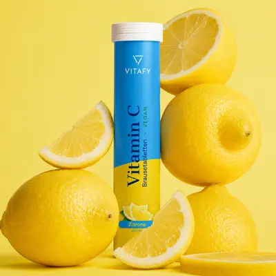Vitamine C - Lemon (20 bruistabletten) bij Bodylab